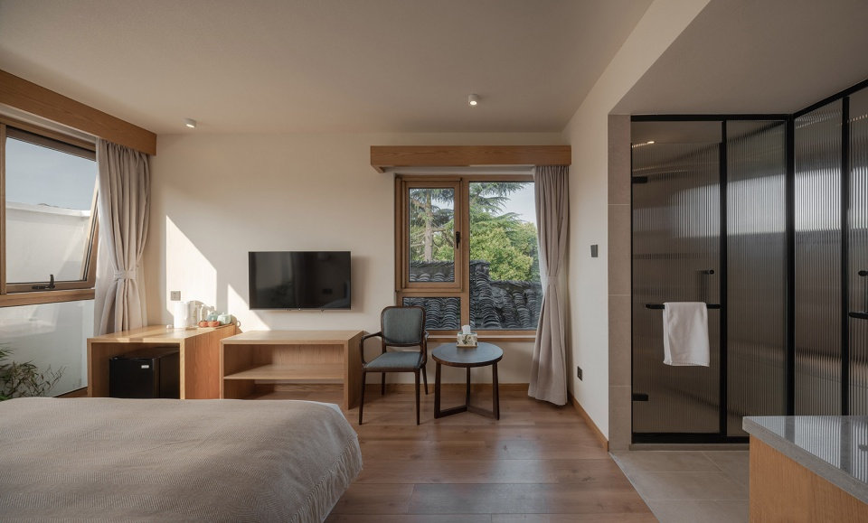 郑州旧房改民宿装修-花里精品民宿爱游戏最新官网_爱游戏(中国)装修实景图