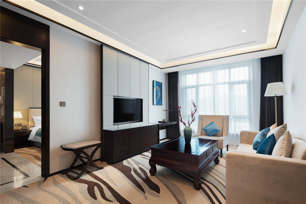 信阳海旺商务爱游戏最新官网_爱游戏(中国)装修设计实景图