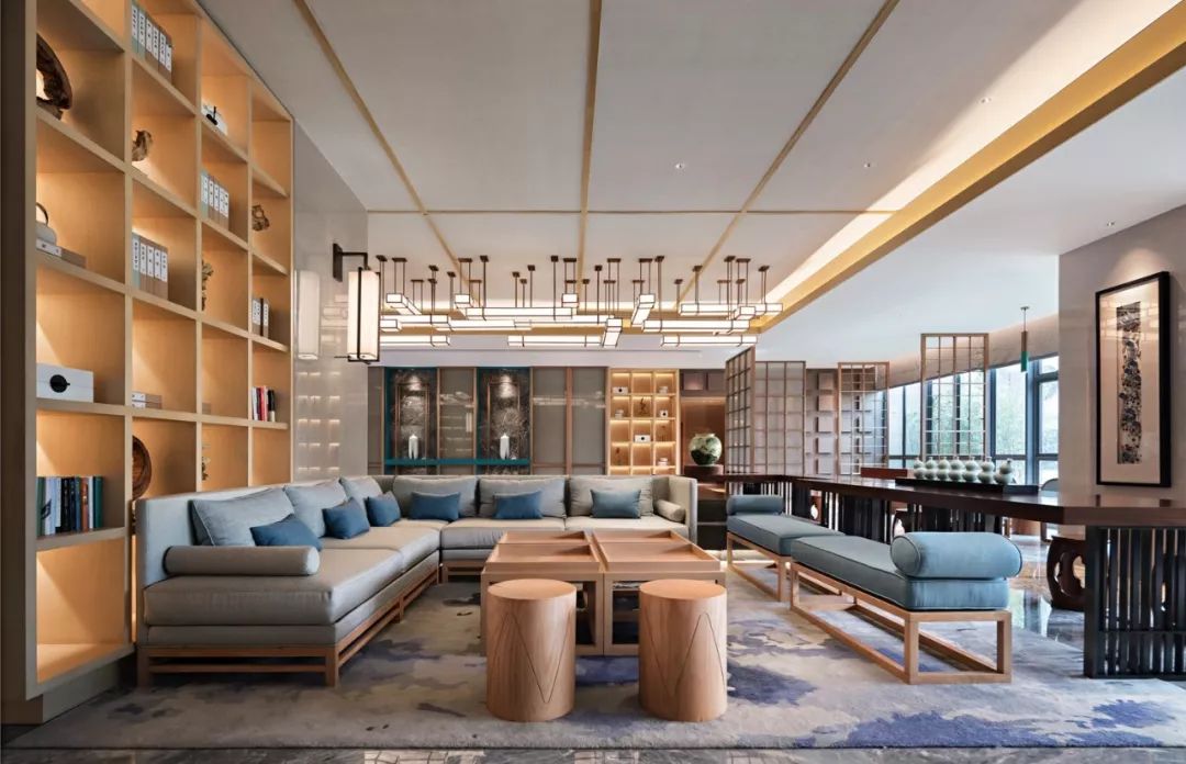 洛阳唐邑新中式精品商务爱游戏最新官网_爱游戏(中国)装修设计实景图