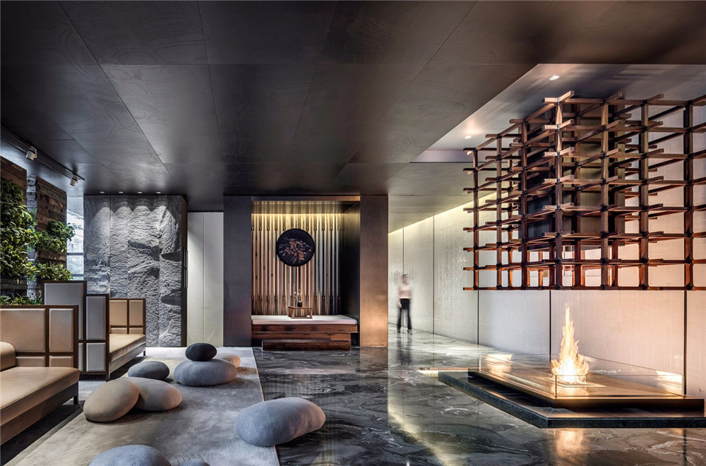 明谷行馆温泉度假爱游戏最新官网_爱游戏(中国)设计装修实景图