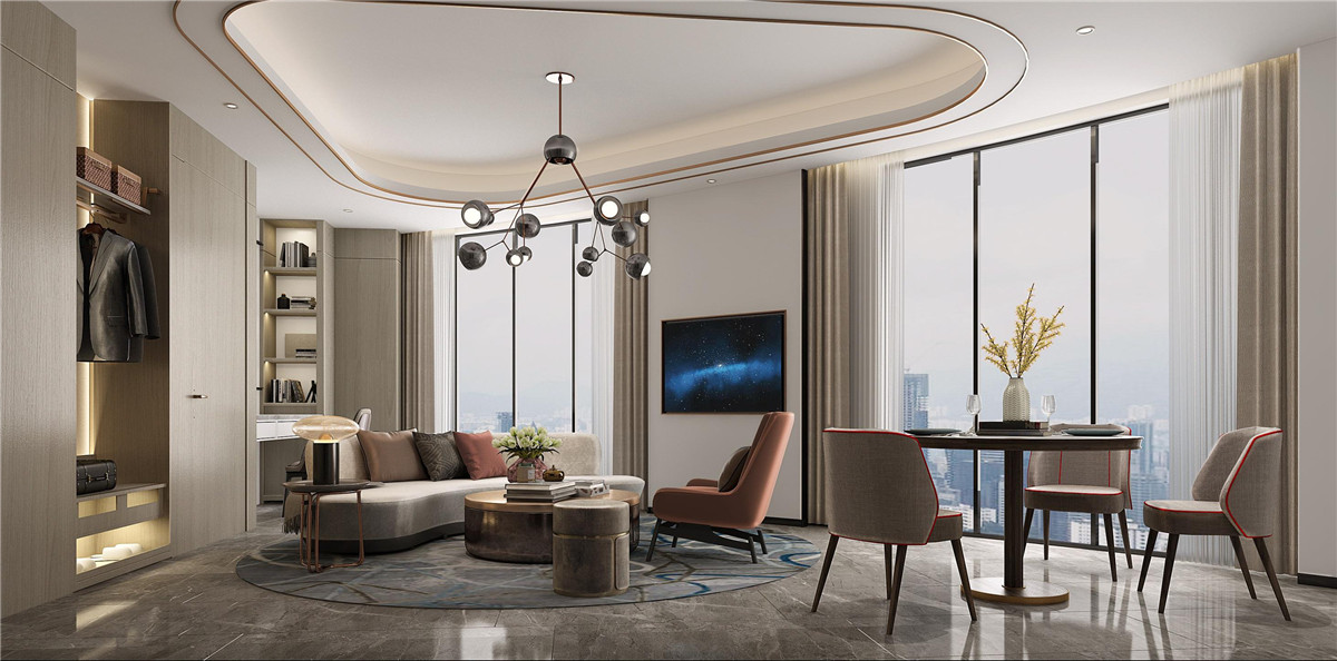 驻马店锦曼商务爱游戏最新官网_爱游戏(中国)装修设计案例效果图