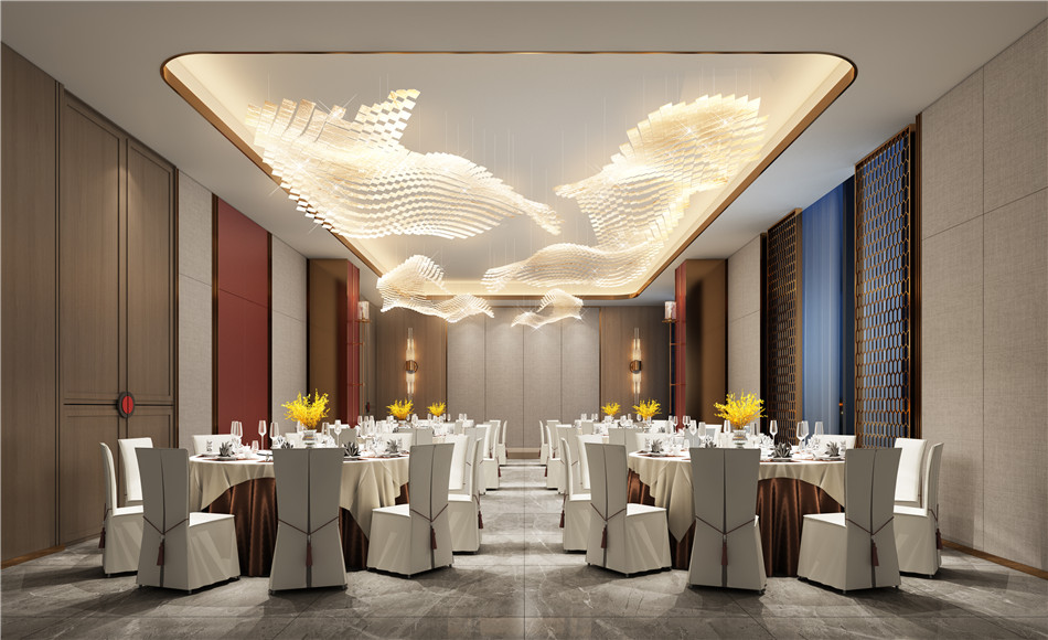 信阳光州盛达星级爱游戏最新官网_爱游戏(中国)餐饮宴会升级改造设计案例