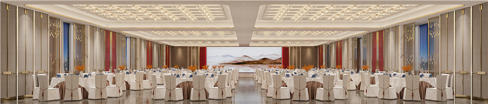 信阳光州盛达星级爱游戏最新官网_爱游戏(中国)餐饮宴会升级改造设计案例