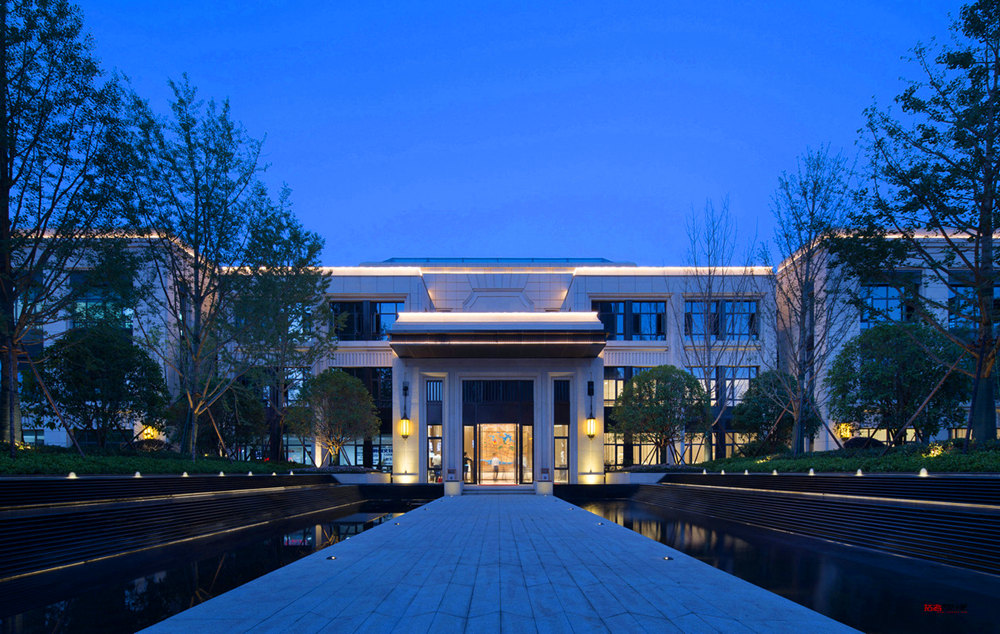 郑州融创观澜府售楼部装修公司设计案例