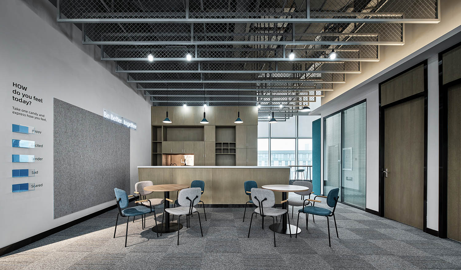 雪浪云科技公司现代极简风办公室装修设计案例(图14) 雪浪云科技公司现代极简风办公室装修设计案例(图14)