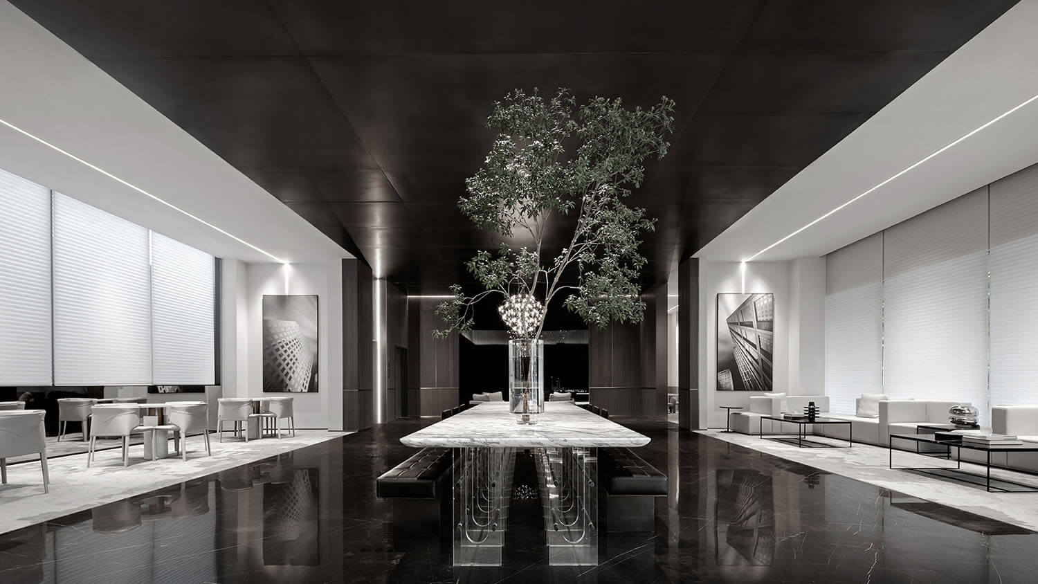 售楼部设计案例—售楼中心生活馆装修分享(图1) 售楼部设计案例—售楼中心生活馆装修分享(图1)