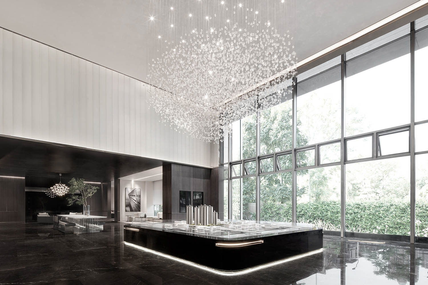 售楼部设计案例—售楼中心生活馆装修分享(图8) 售楼部设计案例—售楼中心生活馆装修分享(图8)