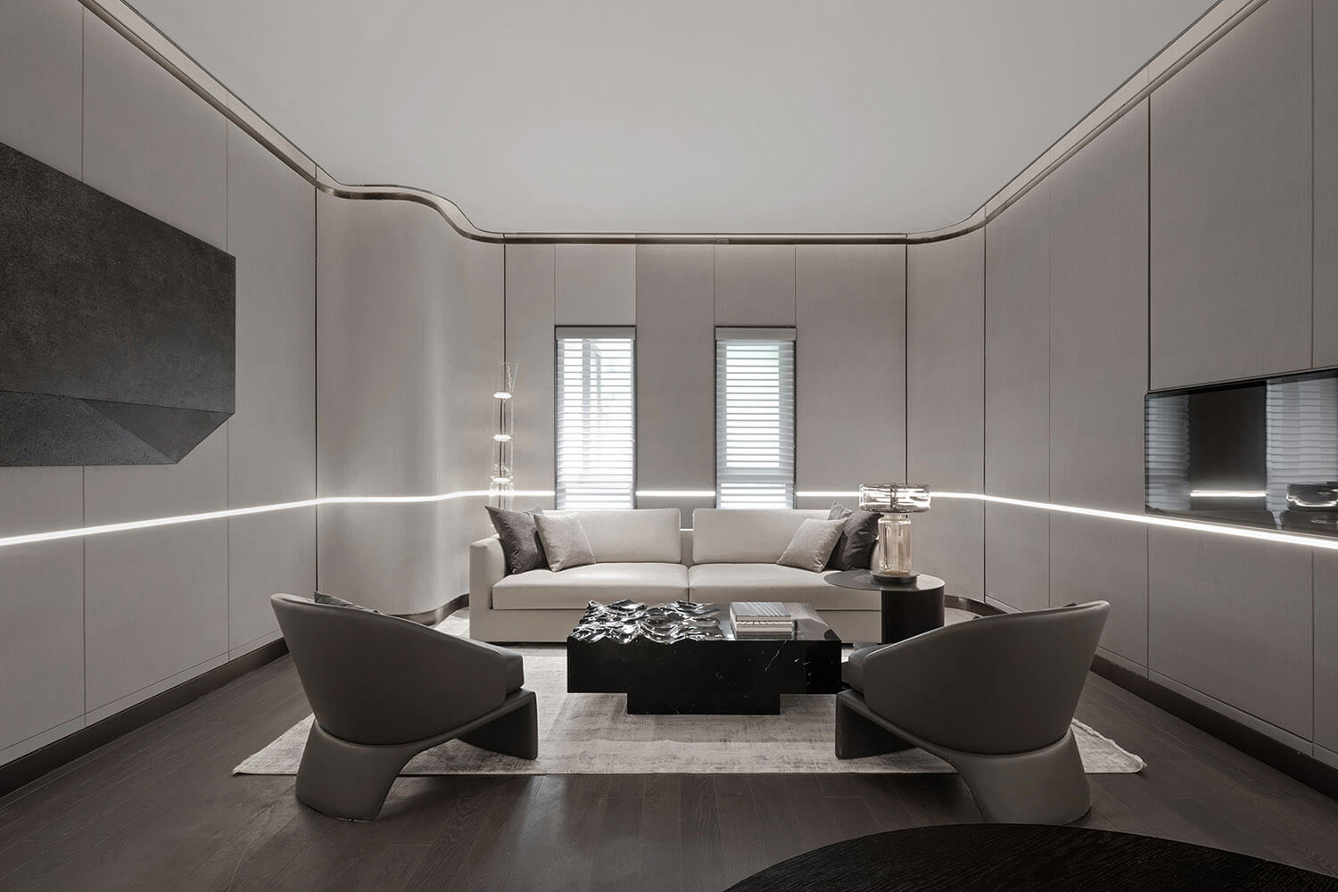 售楼部设计案例—售楼中心生活馆装修分享(图17) 售楼部设计案例—售楼中心生活馆装修分享(图17)