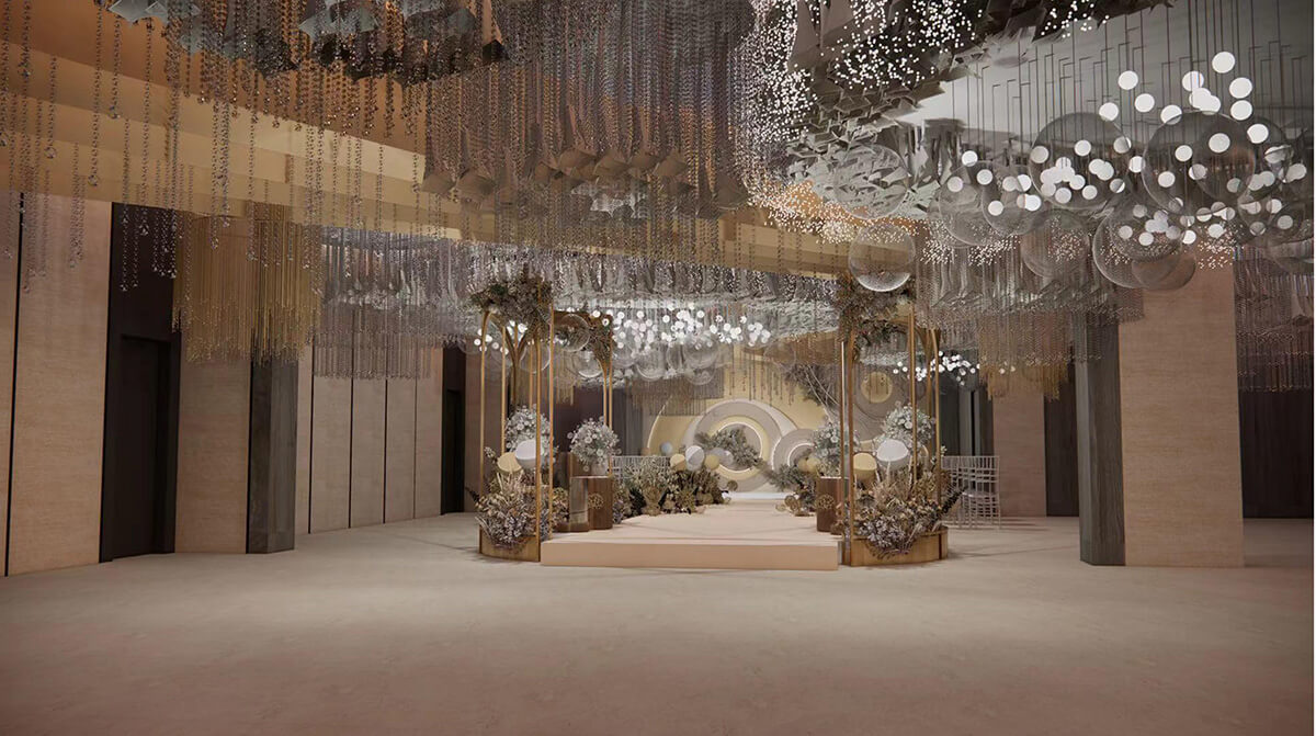 郑州婚礼堂婚宴爱游戏最新官网_爱游戏(中国)设计公司装修案例