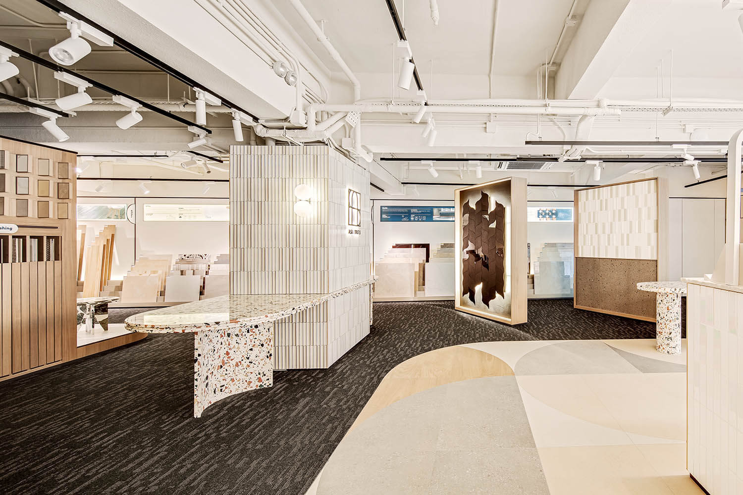 郑州企业展厅设计案例-ASA瓷砖展厅装修设计(图9) 郑州企业展厅设计案例-ASA瓷砖展厅装修设计(图9)