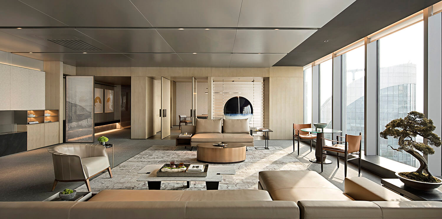 办公楼装修—禅意办公会所设计案例(图5) 办公楼装修—禅意办公会所设计案例(图5)