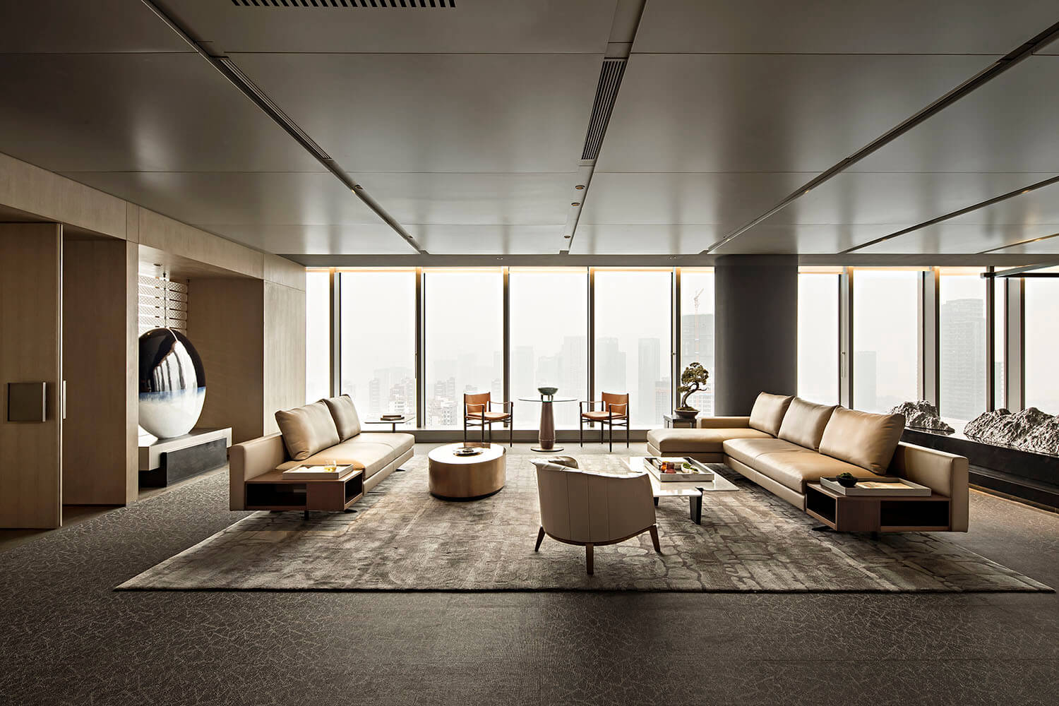 办公楼装修—禅意办公会所设计案例(图8) 办公楼装修—禅意办公会所设计案例(图8)