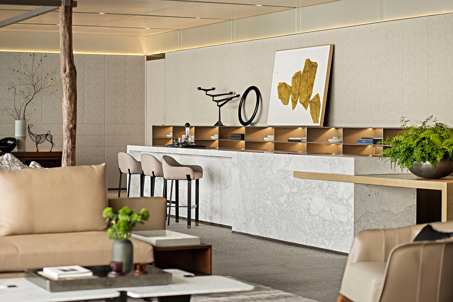 办公楼装修—禅意办公会所设计案例(图15) 办公楼装修—禅意办公会所设计案例(图15)