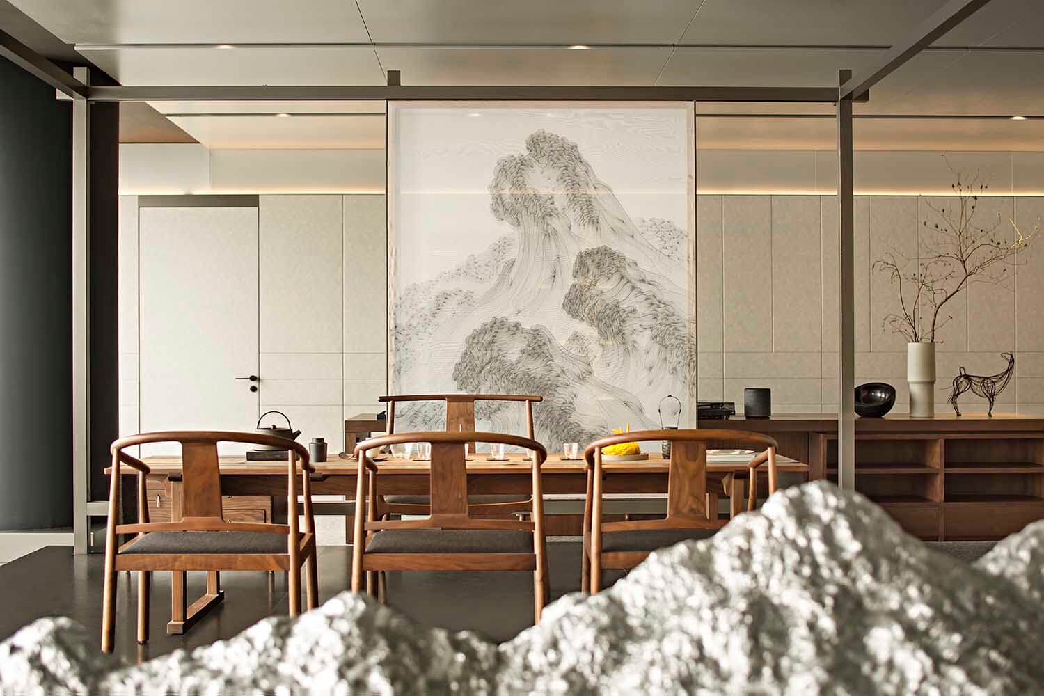 办公楼装修—禅意办公会所设计案例(图18) 办公楼装修—禅意办公会所设计案例(图18)