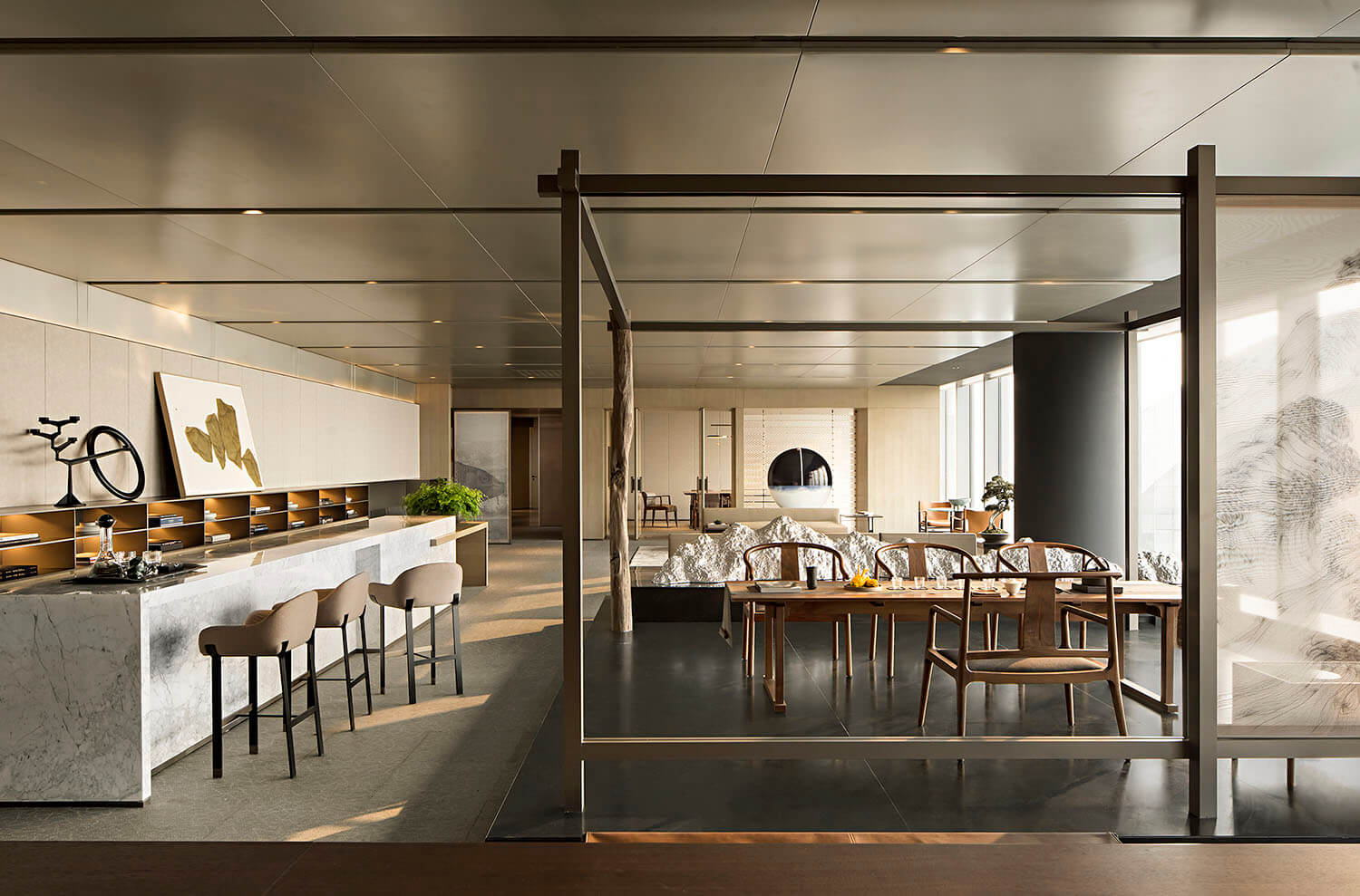 办公楼装修—禅意办公会所设计案例(图20) 办公楼装修—禅意办公会所设计案例(图20)