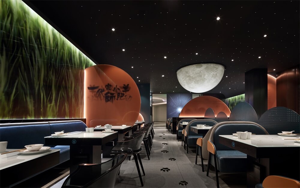 主题特色火锅店设计—小肥羊装修案例(图3) 2.jpg