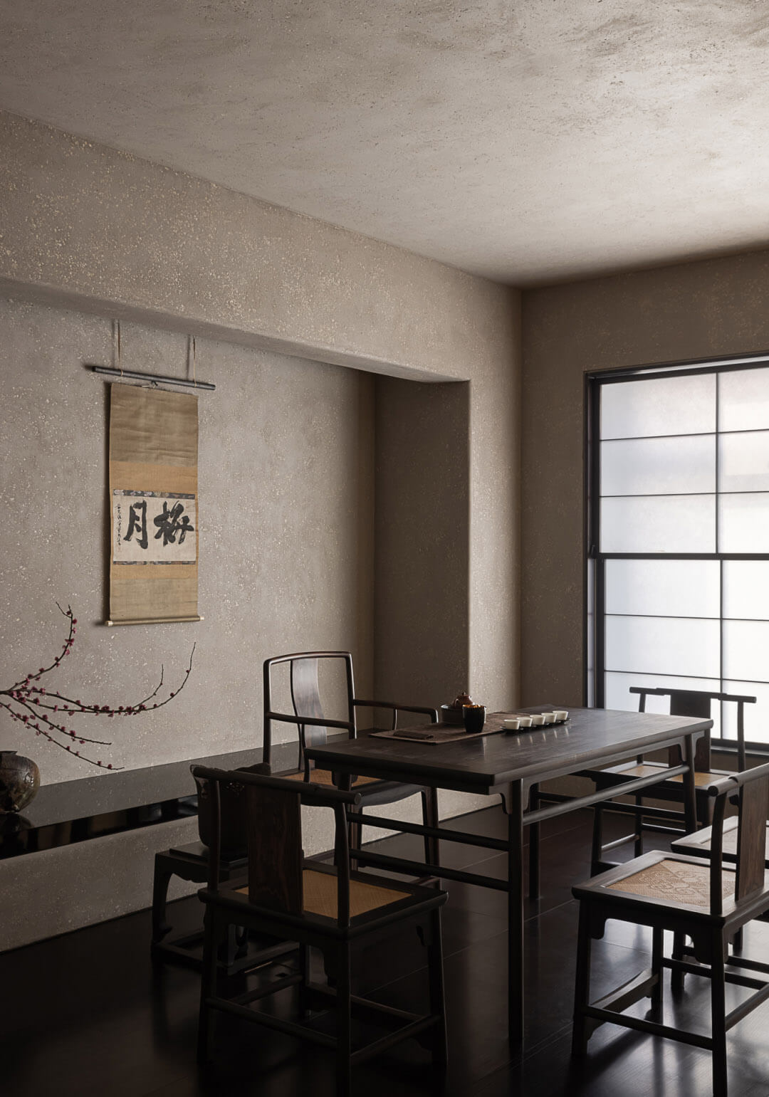 日式茶室设计公司朴居茶空间装修案例(图5) 5.jpg