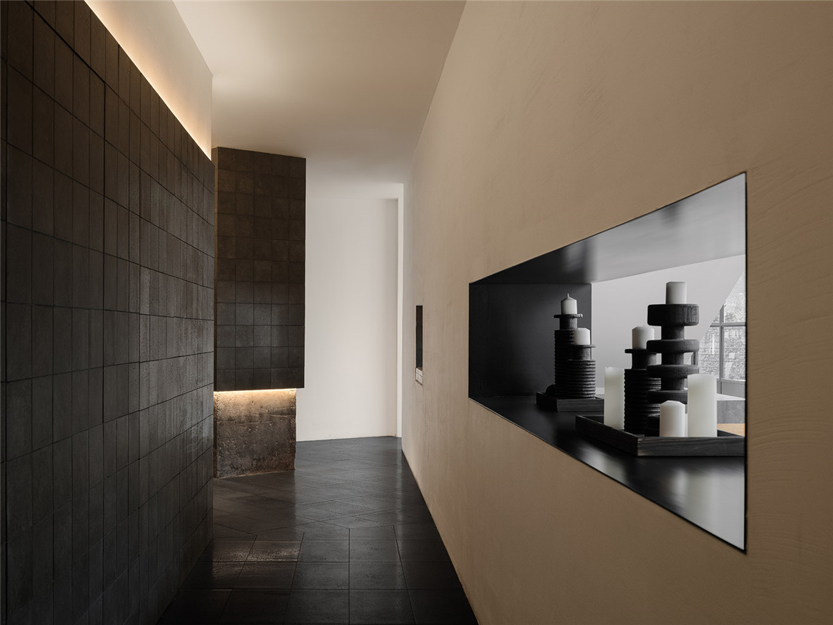 半山川极简艺术风川菜中餐厅装修设计(图7) 半山川极简艺术风川菜中餐厅装修设计(图7)