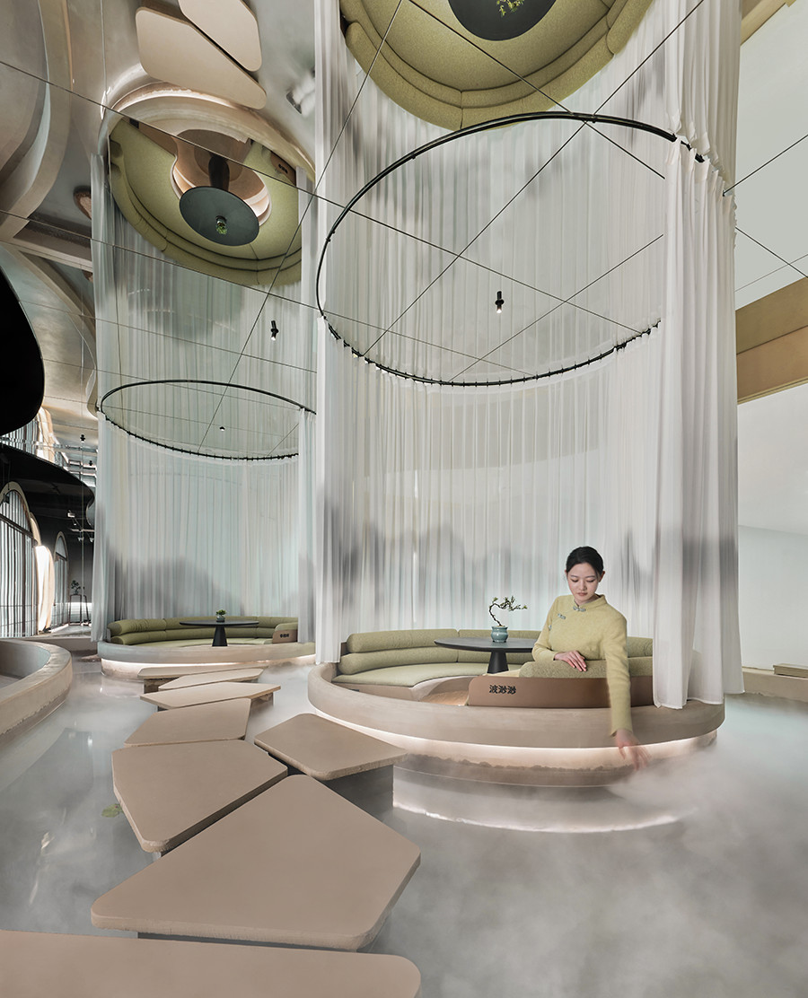 以江南水乡为主题的创意茶室设计分享(图12) 以江南水乡为主题的创意茶室设计分享(图12)