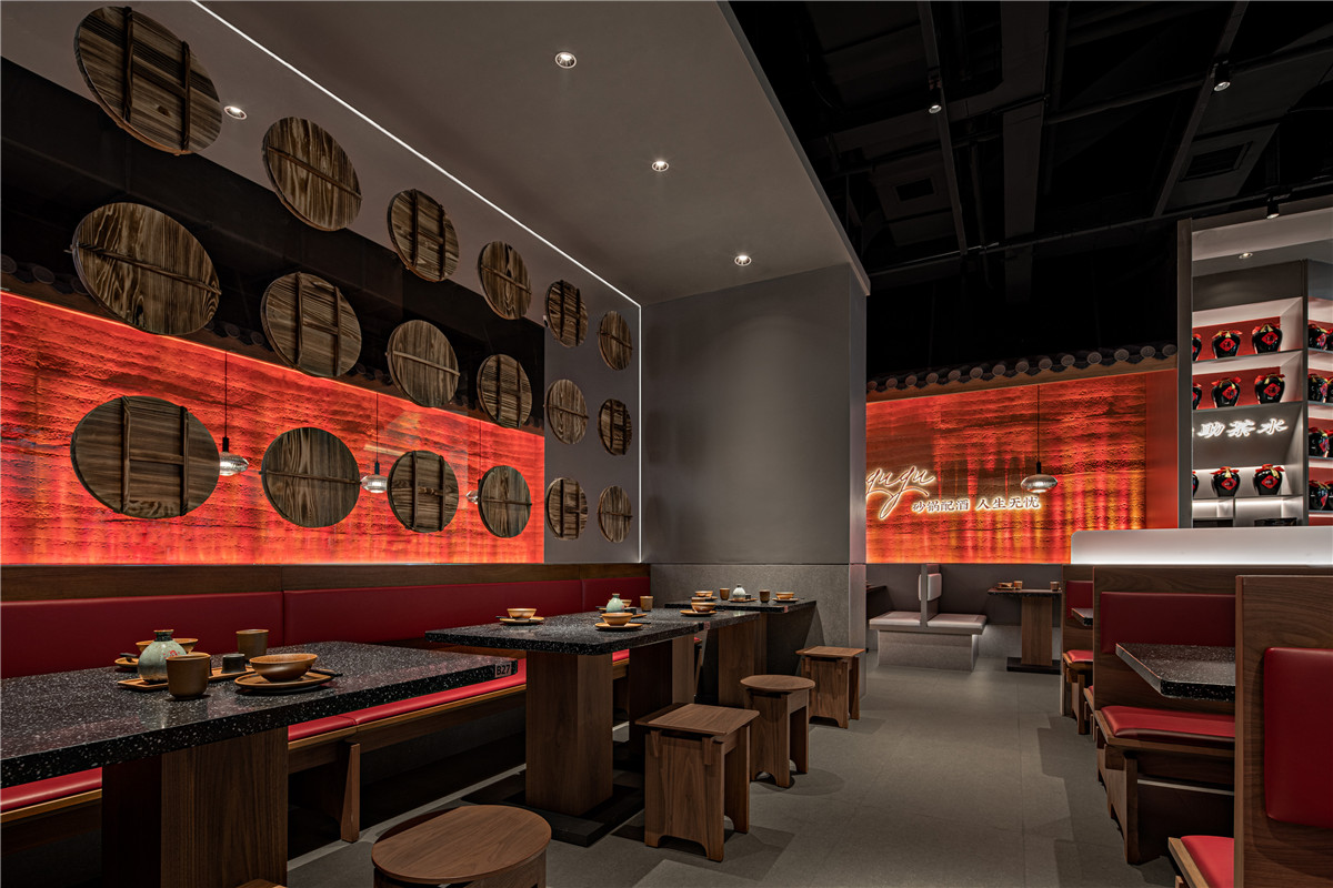 特色主题餐饮设计推荐:砂锅小酒馆设计(图6) 特色主题餐饮设计推荐:砂锅小酒馆设计(图6)