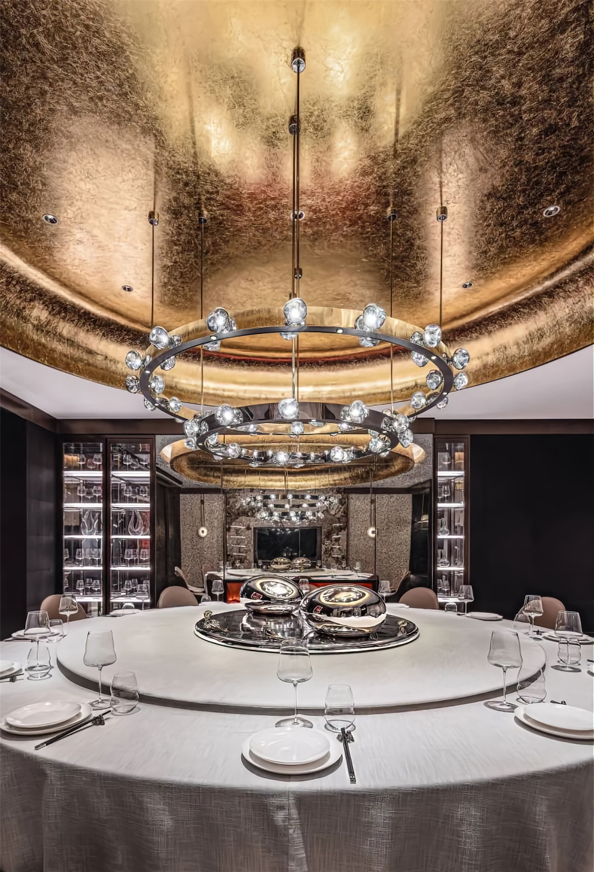 2000平宋代美学高端商务中餐厅装修设计分享(图10) 2000平宋代美学高端商务中餐厅装修设计分享(图10)