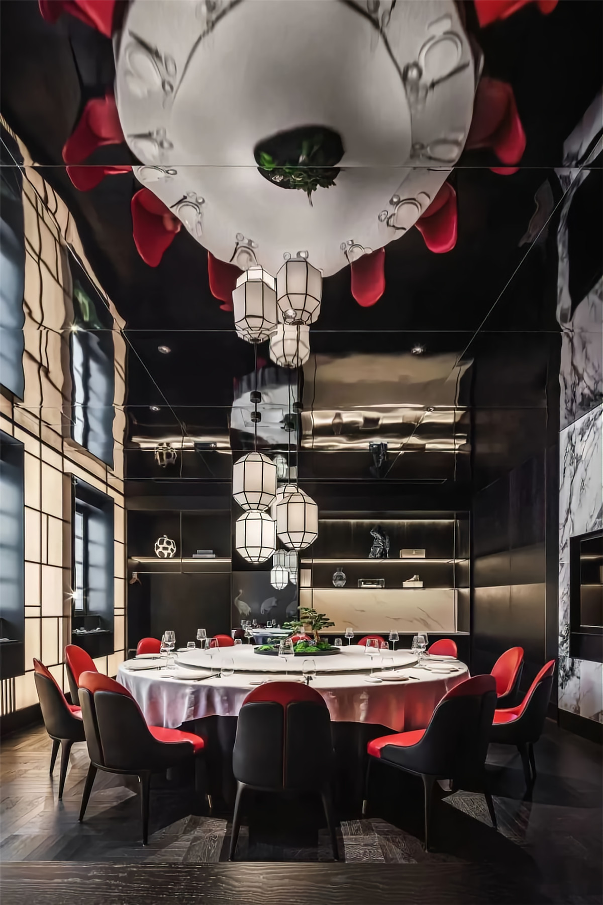 2000平宋代美学高端商务中餐厅装修设计分享(图13) 2000平宋代美学高端商务中餐厅装修设计分享(图13)