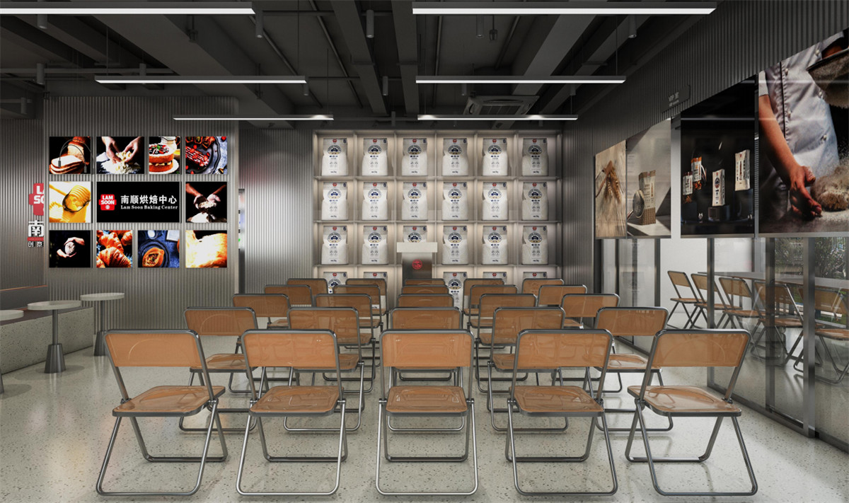 郑州南顺烘焙中心培训办公室装修