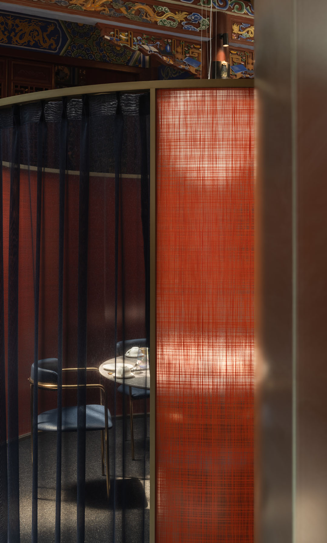 郑州火锅店设计公司和悦·荟馆和牛火锅装修案例(图20) 郑州火锅店设计公司和悦·荟馆和牛火锅装修案例(图20)