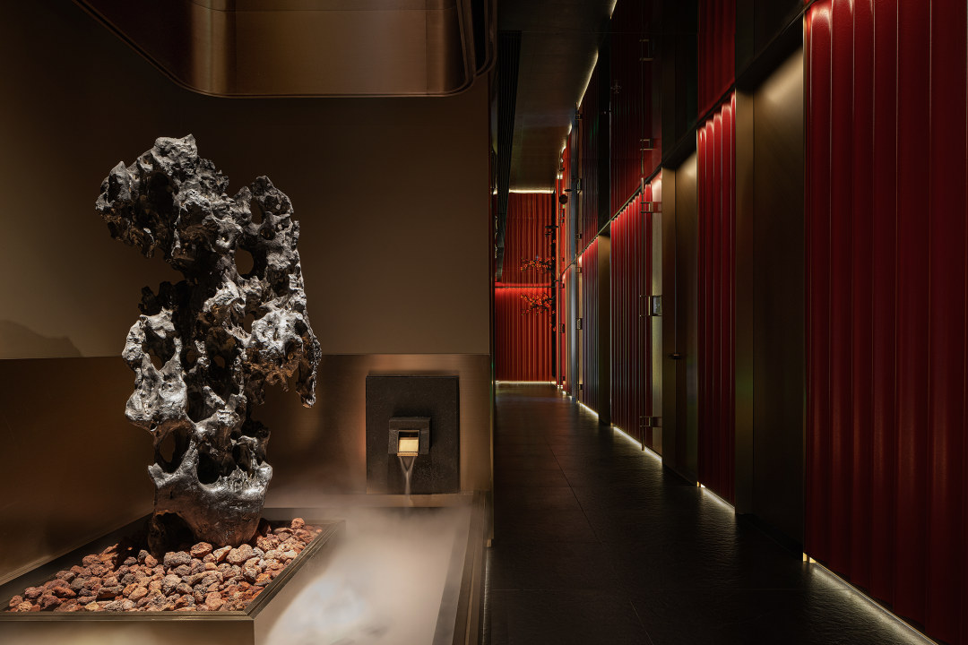 郑州中餐厅设计推荐粤榕轩·君宴粤菜餐厅装修案例(图4) 郑州中餐厅设计推荐粤榕轩·君宴粤菜餐厅装修案例(图4)