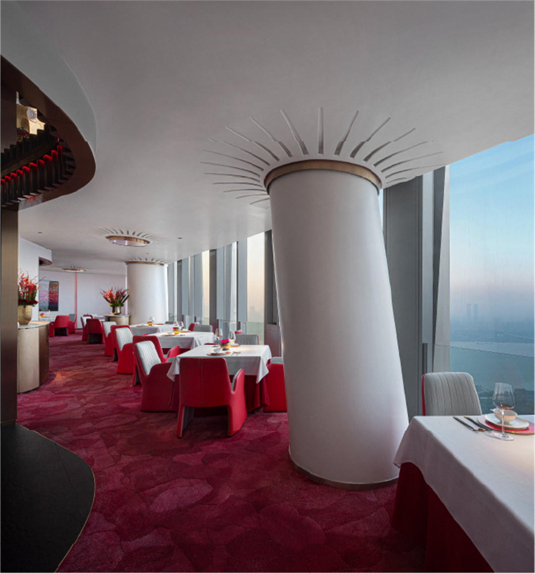 郑州中餐厅设计推荐粤榕轩·君宴粤菜餐厅装修案例(图5) 郑州中餐厅设计推荐粤榕轩·君宴粤菜餐厅装修案例(图5)