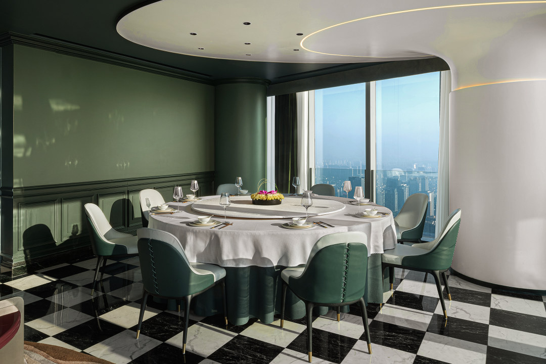 郑州中餐厅设计推荐粤榕轩·君宴粤菜餐厅装修案例(图12) 郑州中餐厅设计推荐粤榕轩·君宴粤菜餐厅装修案例(图12)