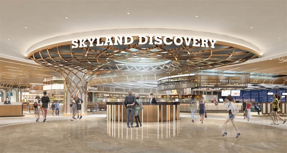 郑州美食广场设计公司食通天美食市集装修案例(图5) 郑州美食广场设计公司食通天美食市集装修案例(图5)