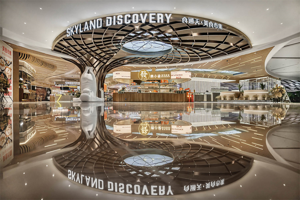 郑州美食广场设计公司食通天美食市集装修案例(图10) 郑州美食广场设计公司食通天美食市集装修案例(图10)