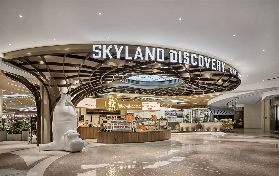 郑州美食广场设计公司食通天美食市集装修案例(图11) 郑州美食广场设计公司食通天美食市集装修案例(图11)