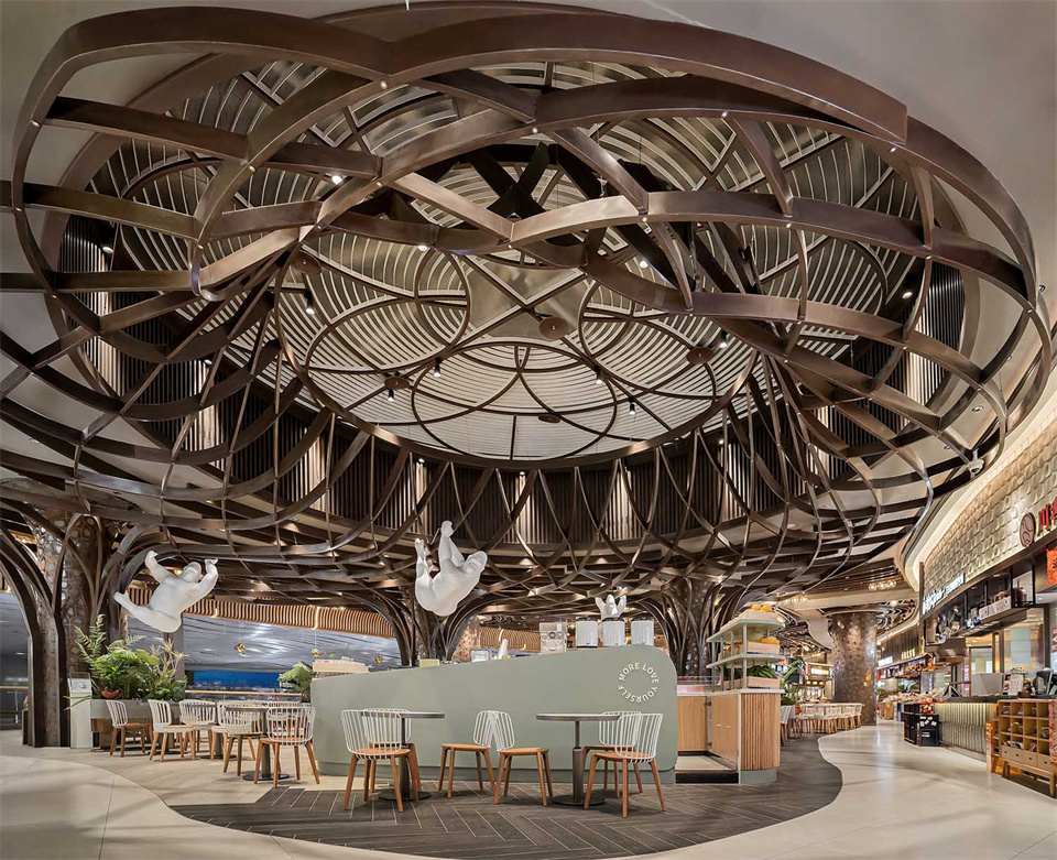 郑州美食广场设计公司食通天美食市集装修案例(图12) 郑州美食广场设计公司食通天美食市集装修案例(图12)