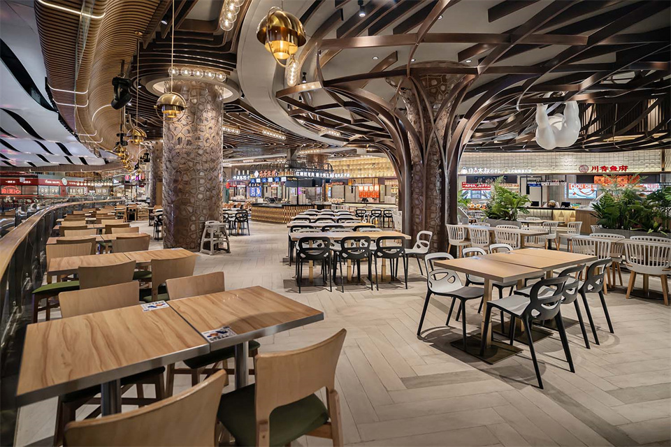 郑州美食广场设计公司食通天美食市集装修案例(图15) 郑州美食广场设计公司食通天美食市集装修案例(图15)