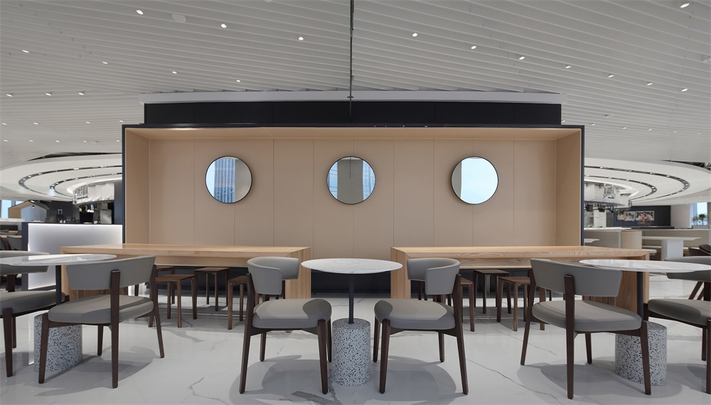 郑州员工餐厅设计公司OPPO“春笋”餐厅装修案例(图13) 郑州员工餐厅设计公司OPPO“春笋”餐厅装修案例(图13)