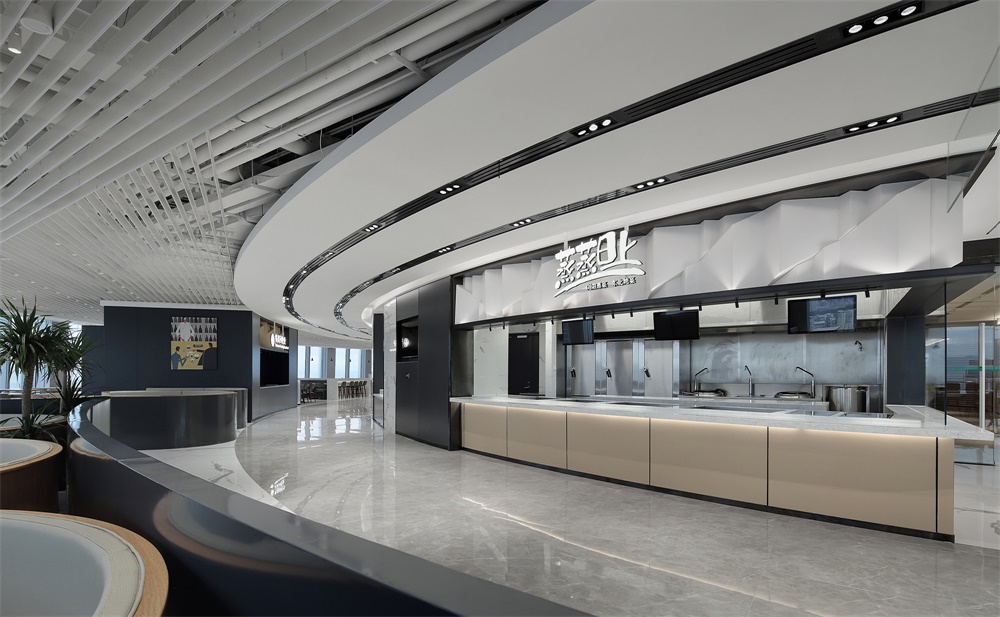 郑州员工餐厅设计公司OPPO“春笋”餐厅装修案例(图15) 郑州员工餐厅设计公司OPPO“春笋”餐厅装修案例(图15)