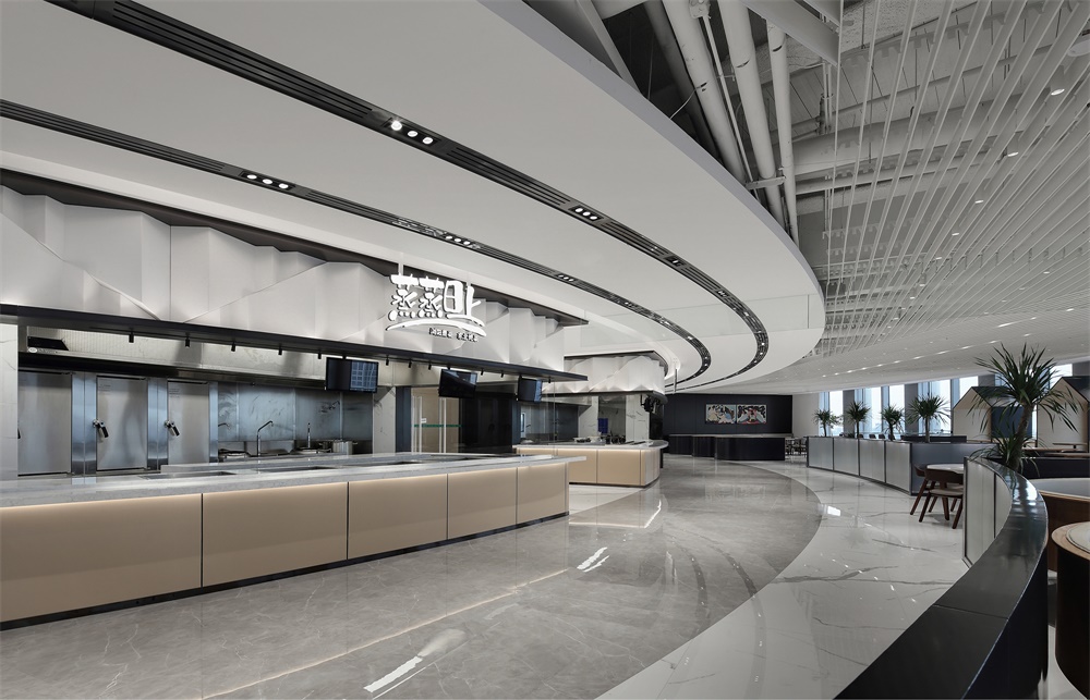 郑州员工餐厅设计公司OPPO“春笋”餐厅装修案例(图16) 郑州员工餐厅设计公司OPPO“春笋”餐厅装修案例(图16)