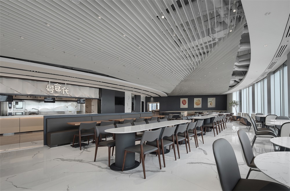 郑州员工餐厅设计公司OPPO“春笋”餐厅装修案例(图17) 郑州员工餐厅设计公司OPPO“春笋”餐厅装修案例(图17)