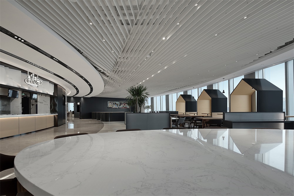 郑州员工餐厅设计公司OPPO“春笋”餐厅装修案例(图26) 郑州员工餐厅设计公司OPPO“春笋”餐厅装修案例(图26)