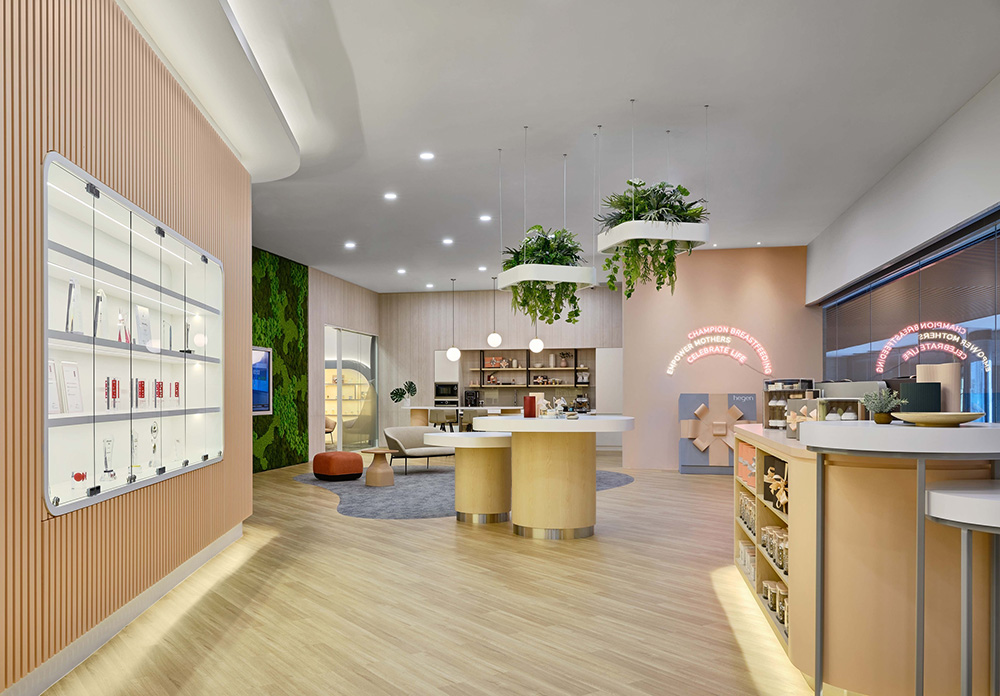 郑州办公室装修推荐快消品绿色时尚办公室设计(图2) 郑州办公室装修推荐快消品绿色时尚办公室设计(图2)