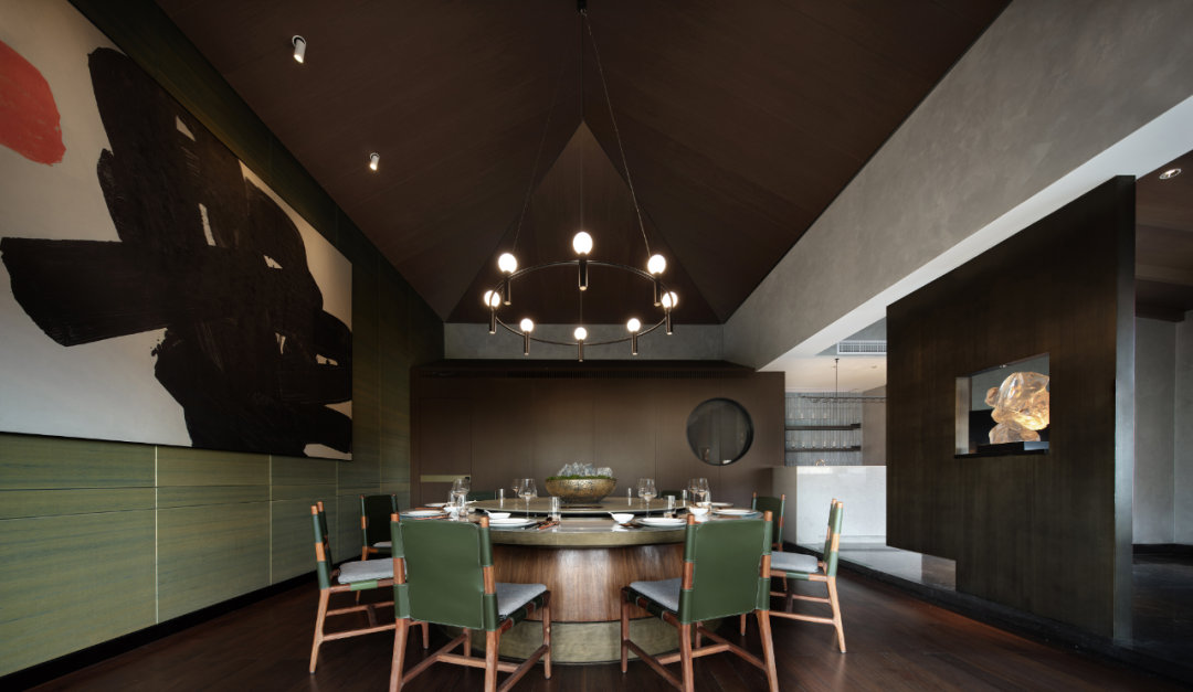 郑州酒楼设计公司推荐私厨粤菜酒楼装修案例(图6) 郑州酒楼设计公司推荐私厨粤菜酒楼装修案例(图6)