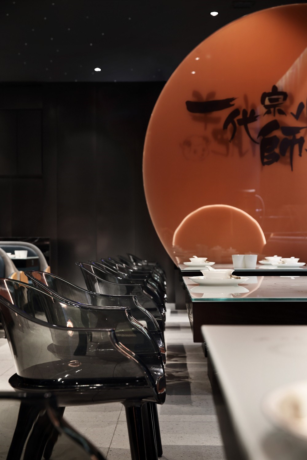 郑州火锅店设计推荐小肥羊特色火锅店装修实景图(图7) 郑州火锅店设计推荐小肥羊特色火锅店装修实景图(图7)