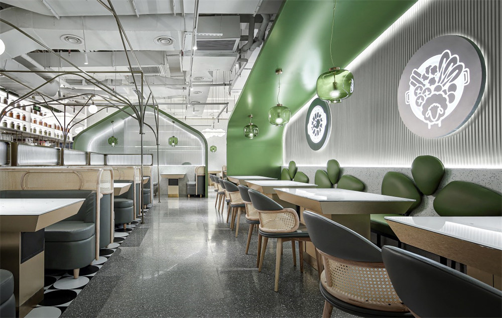 小肥羊草原蒙古主题火锅店装修设计图(图3) 小肥羊草原蒙古主题火锅店装修设计图(图3)