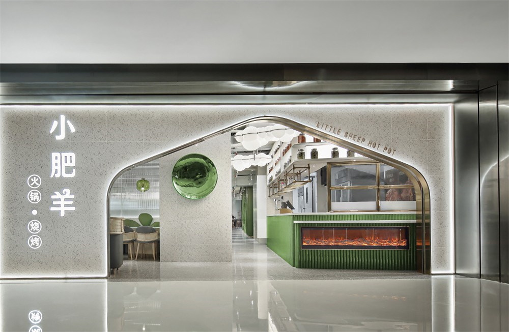 小肥羊草原蒙古主题火锅店装修设计图(图1) 小肥羊草原蒙古主题火锅店装修设计图(图1)