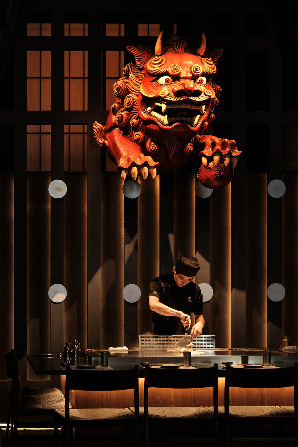 郑州日料店设计推荐奈九居酒屋装修设计(图3) 郑州日料店设计推荐奈九居酒屋装修设计(图3)