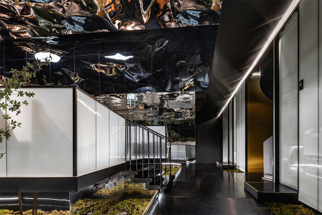 黑牛の店特色创意日式烧肉餐厅装修设计(图4) 黑牛の店特色创意日式烧肉餐厅装修设计(图4)