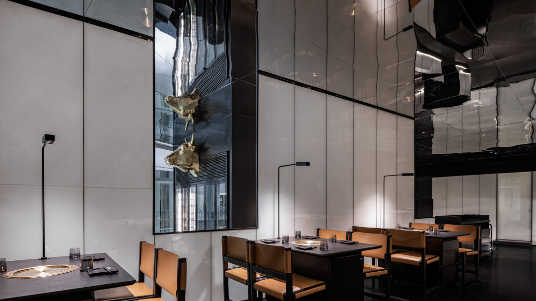 黑牛の店特色创意日式烧肉餐厅装修设计(图8) 黑牛の店特色创意日式烧肉餐厅装修设计(图8)