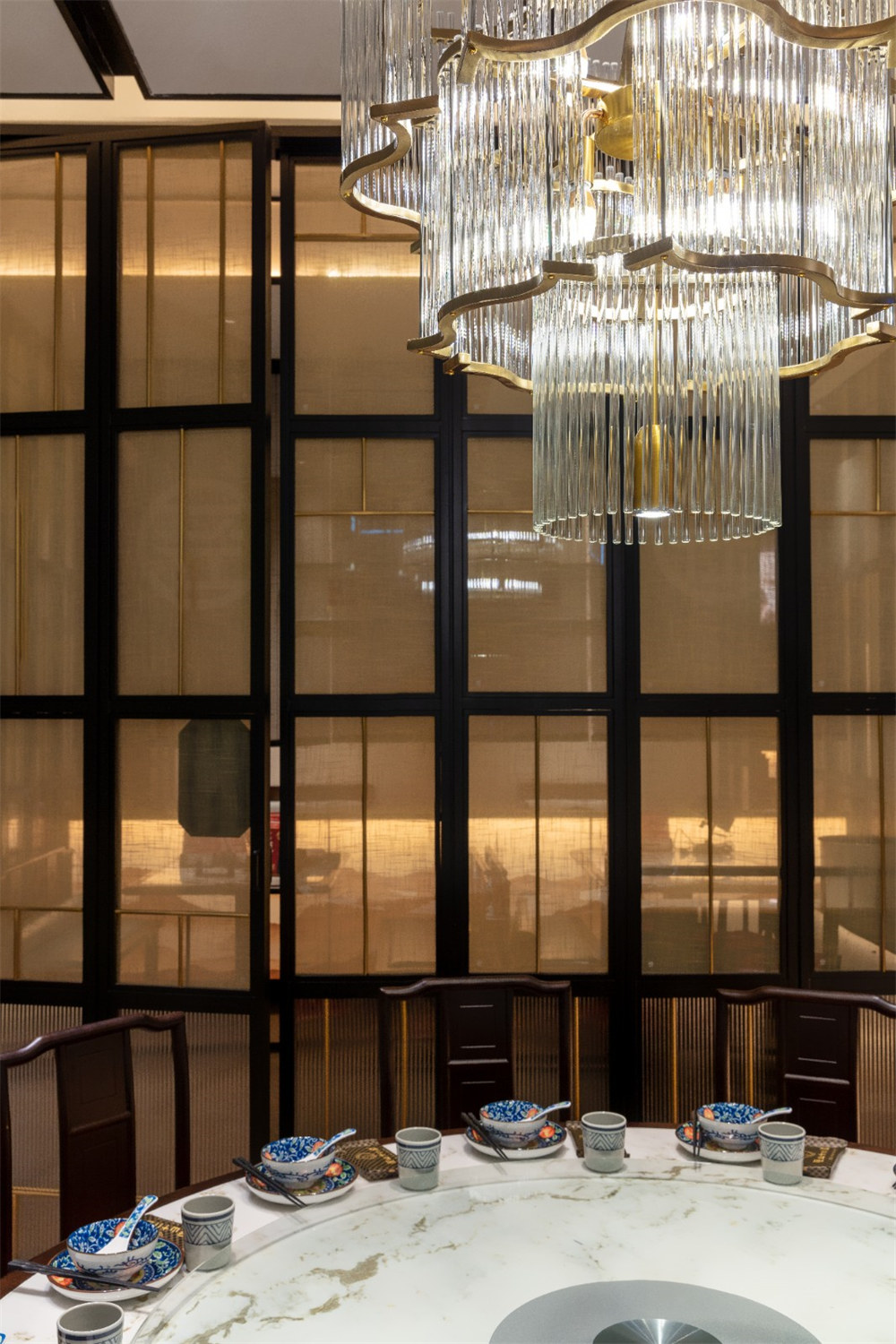 径山十八道风味民间菜餐厅装修设计案例(图8) 径山十八道风味民间菜餐厅装修设计案例(图8)